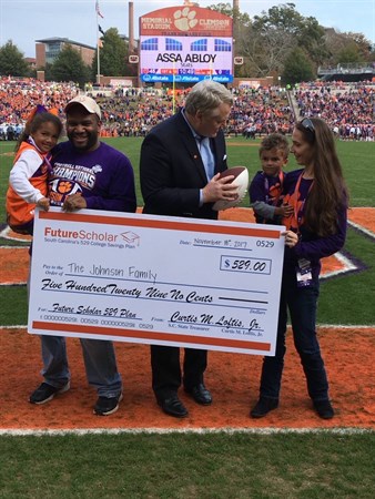 Treasurer With Clemson Family